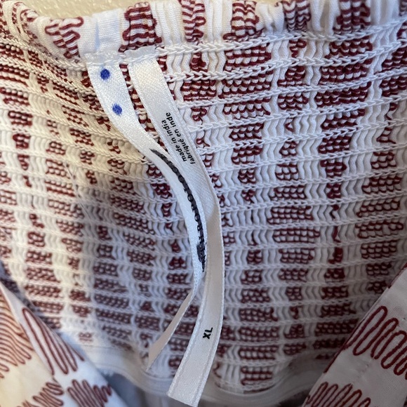 Anthropologie Square-Neck Tiered Midi Dress Size X-Large - Picture 4 of 9